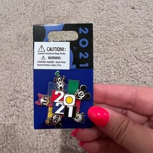 Disney 2021 Mickey Mouse Colorful Pin